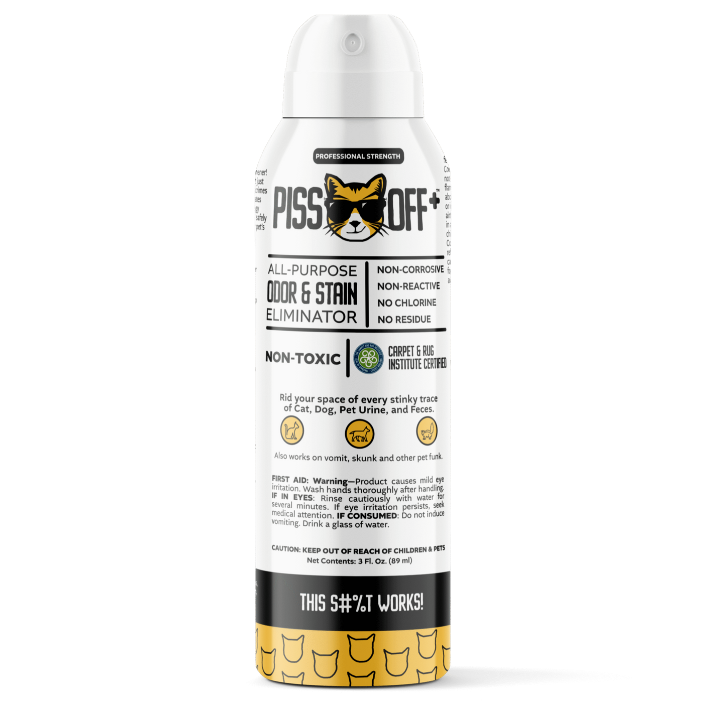 3 Oz. BOV Travel Size Canister Piss Off + All Purpose Stain and Odor Remover