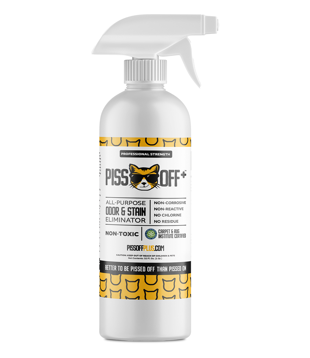 32 Oz. Spray Bottle PISS OFF+ All Purpose Stain and Odor Remover
