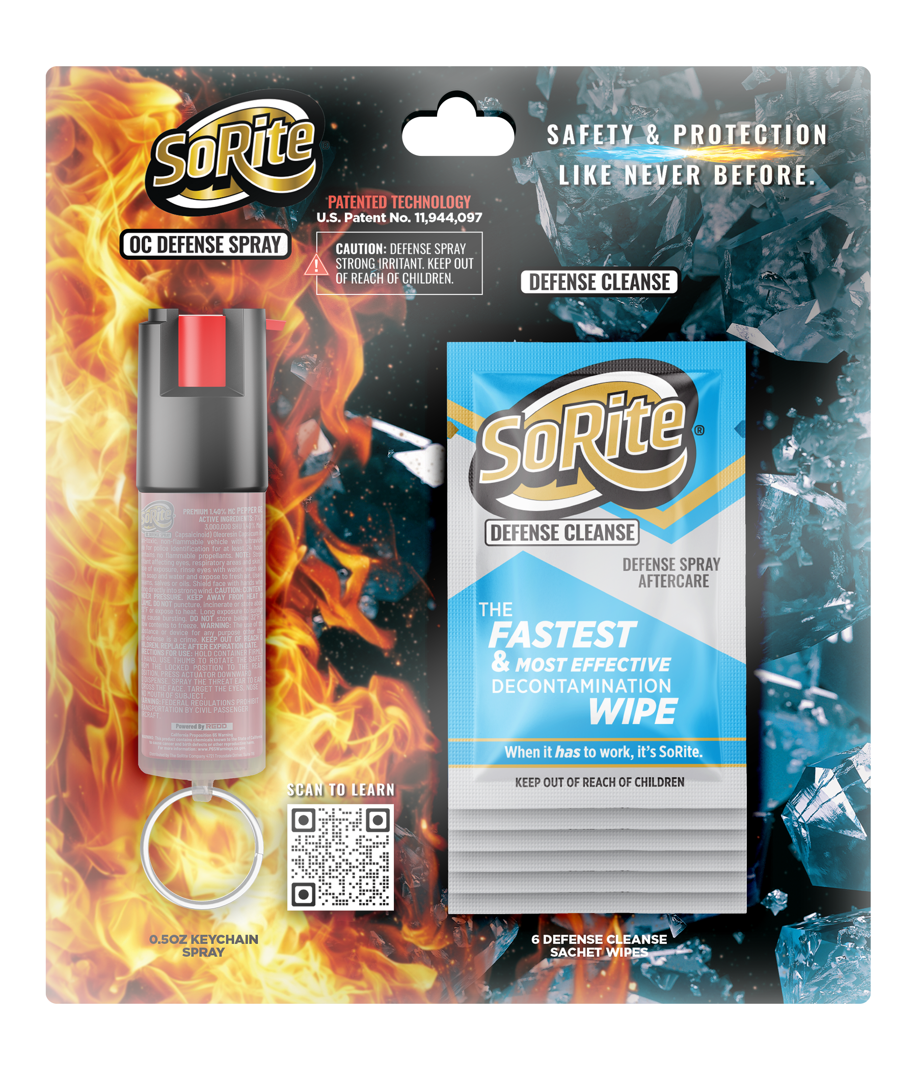 SoRite Fire & Ice Safety Pack — xSmall