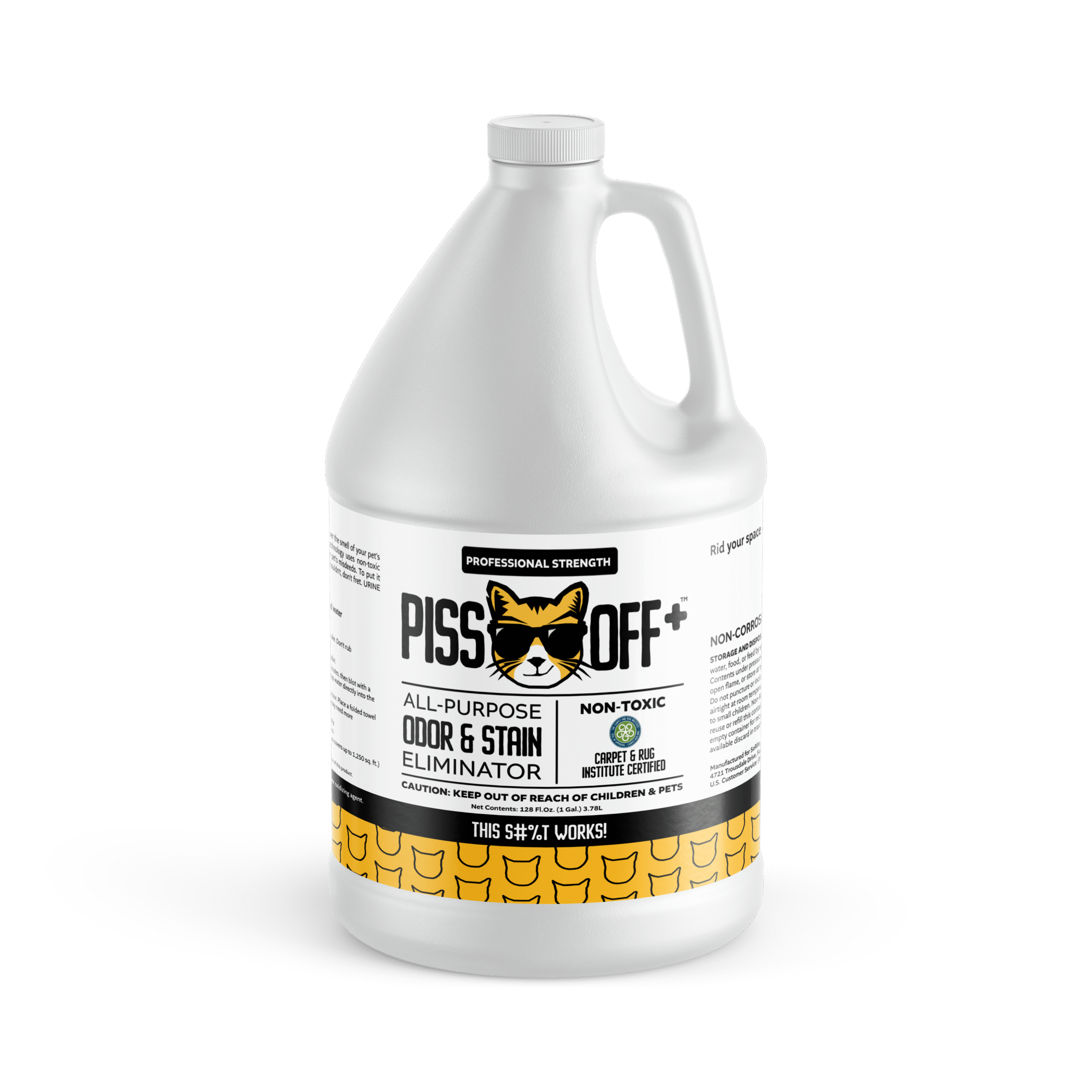 1 Gallon Jug Piss Off + All Purpose Stain and Odor Remover