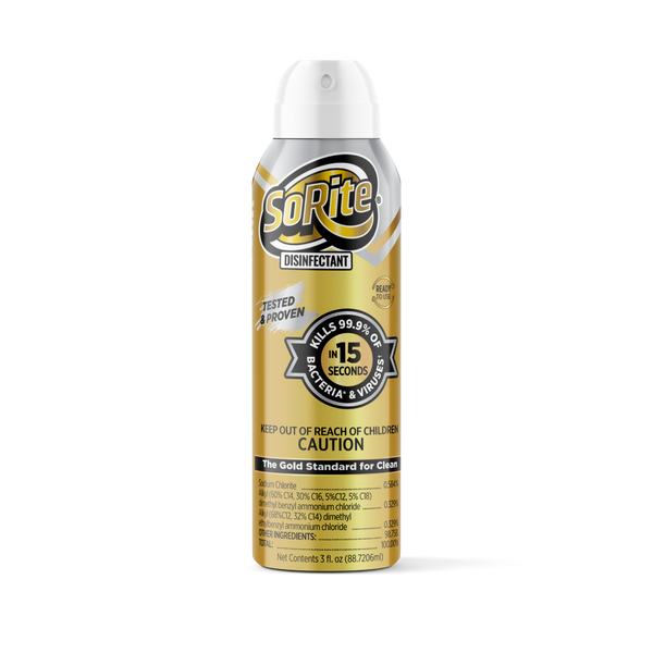 Disinfectant 3 oz Bag-on-Valve Canister (case of 24)
